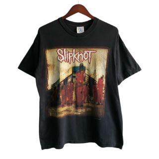 Vintage 1999 Slipknot Self Titled Shirt Blue Grape Band Promo Shirt