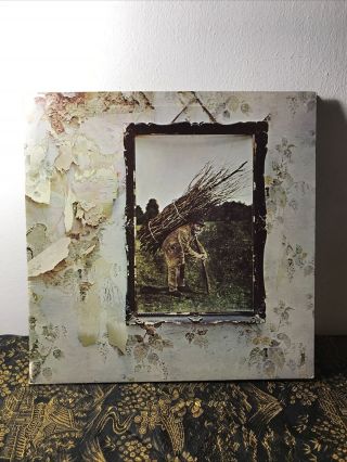 Led Zeppelin - Iv Lp Sd 7208 1971 (vg, ) Gatefold Pecko Duck