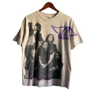 Vintage 1994 Aerosmith Get A Grip World Tour Tee Shirt All Over Print Giant