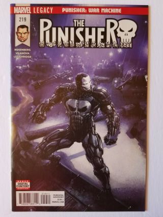 Punisher 219 1st Full Frank Castle As War Machine (marvel)