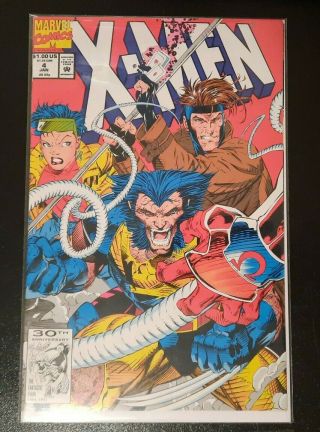 Marvel X - Men 4 (1992) First Appearance Of Omega Red
