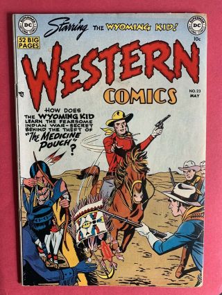 Dc Western Comics 23 Vg (4.  0) Wyoming Kid Cowboy