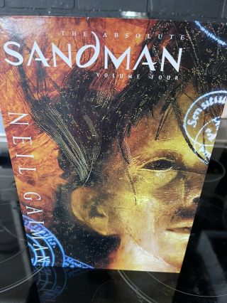 The Absolute Sandman 4 Neil Gaiman Leather Bound