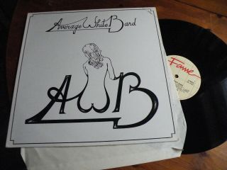 Average White Band Awb 12 " Lp Album Exc 1974 (fa3157)