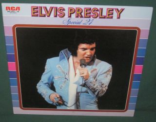 Elvis Presley Rca Sra - 9507 Special 24 2 Lp Set W/ Booklet Japan 1976