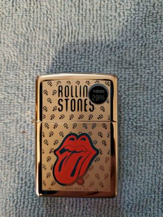 Zippo Lighter Rolling Stones 2