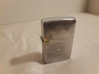 Vintage Zippo Mclouth Steel Corp Detroit Safety Award 1955
