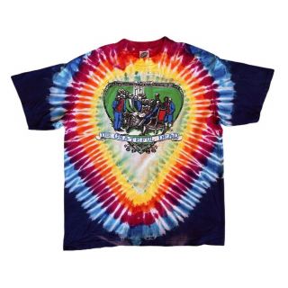 Vintage Grateful Dead Shirt Tie Dye Philadelphia Tour Jerry Garcia Men’s Size Xl
