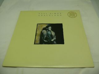 Paul Simon Graceland Vinyl 1986 Warner Bros.  Records 25447 - 1