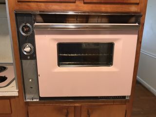 Vintage 1950s Pink Oven,  Great
