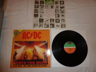 12 " Ac / Dc " Touch Too Much " Near