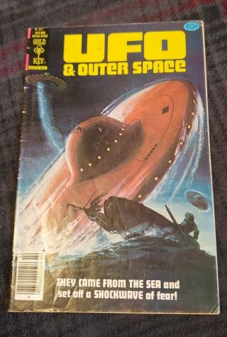 Ufo & Outer Space 25 Gold Key 1980 Aliens Ufo 