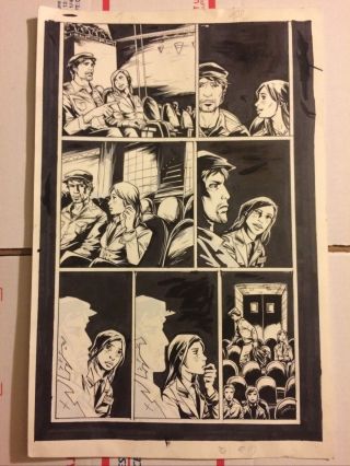 Comic Art Page From The Series Local By Oni Press Ryan Kelly Artist
