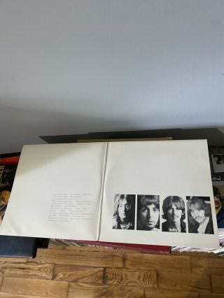 The Beatles White Album With Poster & Photos CAPITOL SWBO - 101 Vinyl Lp 33 2
