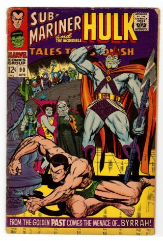 Tales To Astonish 90 (marvel 1967) 1st App Abomination Complete & Intact Vg -
