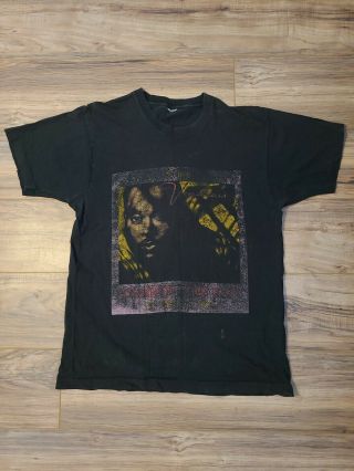 Vintage 1991 Luther Vandross Rap Band Tee Power Of Love Tour Shirt Size Xl 90s