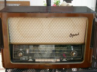 Telefunken Opus 7 Hi - Fi Radio Germany Vintage