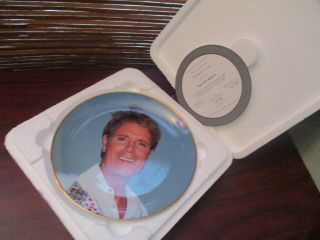 Cliff Richard Collectors Plate Danbury - The Best Of Luck