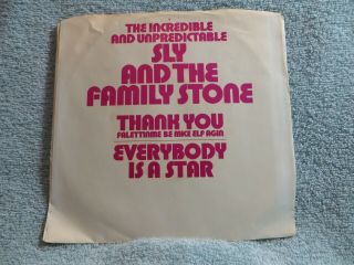 Sly & The Family Stone – Thank You (falettinme Be Mice Elf Agin) 1969 Single