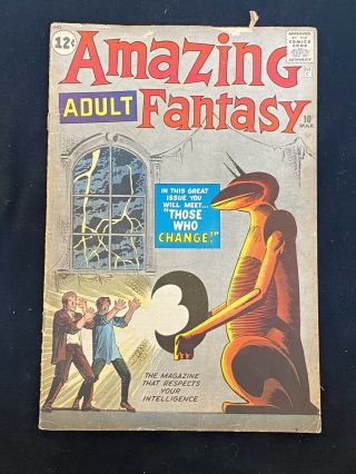 Adult Fantasy 10,  March 1962.  Steve Ditko.  Low Grade