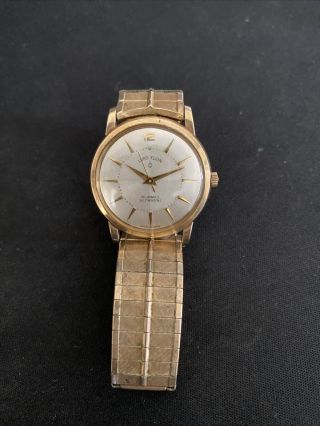 Vintage Men ' s Lord Elgin 30 Jewels 10K Gold Filled self winding wrist watch. 2