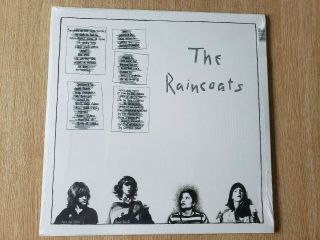 The Raincoats - 1st album Red Vinyl LP w.  insert NM 2
