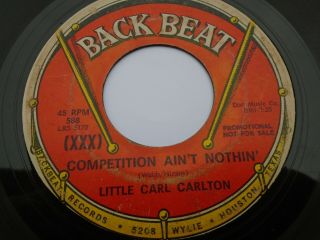 Northern Soul 7 " 45 = Little Carl Carlton = Competition Ain 