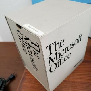 Vintage 1990 " The Microsoft Office " 1.  0 In Retail Box