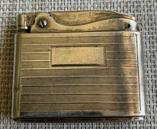 Vintage Ronson Adonis Lighter Sterling Silver 556697 Newark N.  J.  Usa