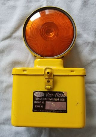 Dietz Visi Flash Blinker 600 Very Transistorized Warning Light Vintage