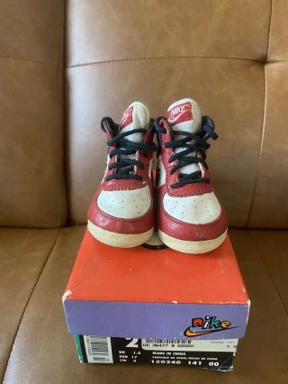 Nike Baby Jordan 1 1985 Vintage Shoes Size 3c