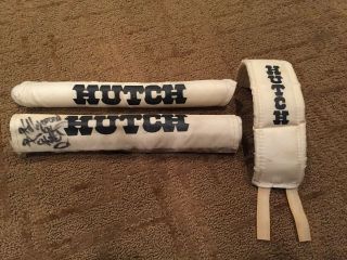 Hutch Vintage Bmx Pads Signed By " Hollywood " Mike Miranda