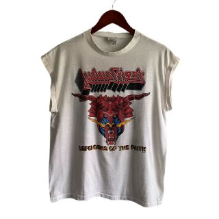 Vintage 1984 Judas Priest Defenders Of The Faith Tour Band Sleeveless Shirt