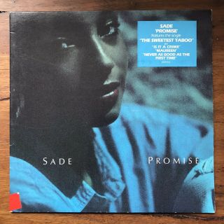 Sade - Promise Lp Vinyl Record Soul Oz Pressing 1985
