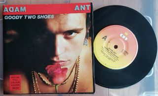 Adam Ant – Goody Two Shoes - 1982 Sleeve Poster 7 " Single 45rpm