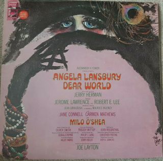 Dear World Soundtrack Vinyl Lp - Angela Lansbury - Jerry Herman - Milo O 