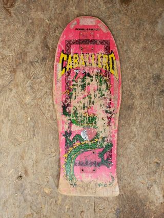 Vintage Steve Caballero Bonite Powell Peralta Skateboard