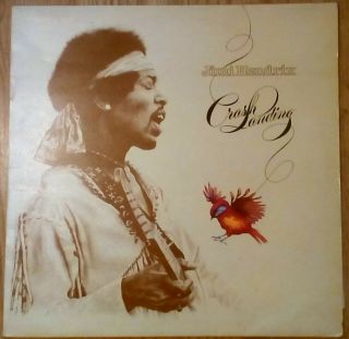 Jimi Hendrix Crash Landing Vinyl Lp Record First Press Uk 1975 Ex/vg,