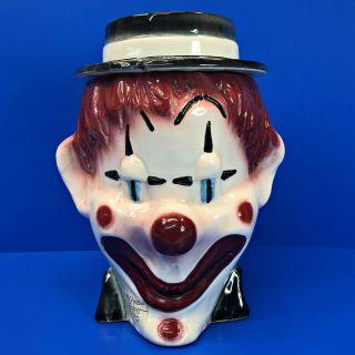 Vintage Brush Mccoy Clown Cookie Jar