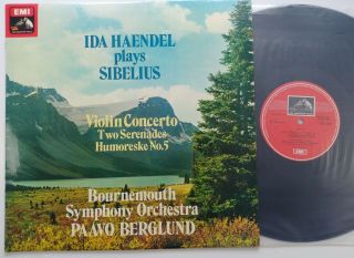 Ida Haendel Plays Sibelius Audiophile Quad Asd 3199