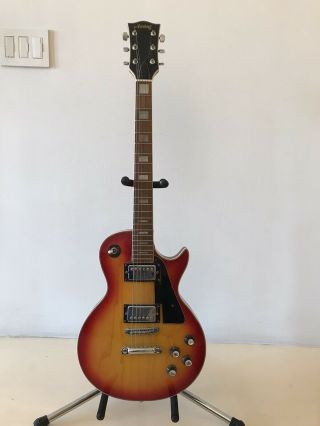 Ls Style Arirang Korean Vintage Cherryburst Guitar Late 70 