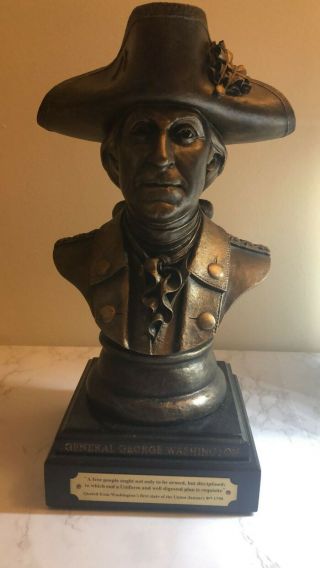 Friends Of The Nra Figure General George Washington Statue Bust 2007 Rick Terry