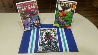 Dc Batman Adventures Annual 1 3rd Harley Quinn,  2 And Holiday Special All Nm,