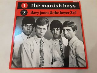 David Bowie - Manish Boys - Davy Jones & The Lower 3rd.  10 " Mono Ep Uk