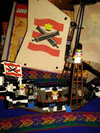 Lego Imperial Flagship 6271 100 Complete Vintage Pirates 5