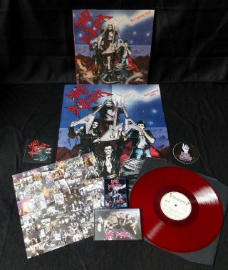 Mad Butcher - Metal Lightning Attack Lp Red Vinyl Heavy Metal Speed Atlain