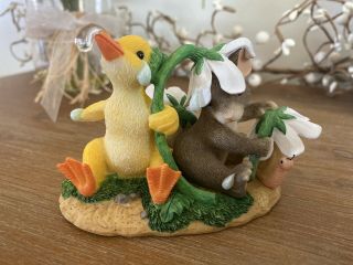 Charming Tails Ducky Weather Figurine By Fitz And Floyd 88/101