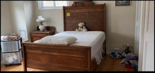 Antique Eastlake Full Size Bed