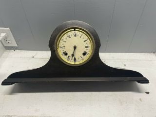 Antique Haven Mahogany Tambour Mantle Clock ©1920 Parts
