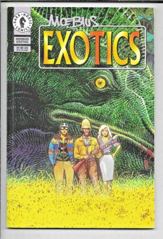 Moebius Exotics 1996 Dark Horse Comics Heavy Metal Artist 7.  0 Fn/vf 1569711348